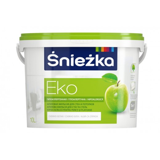 EKO-SNIEZKA ,15 L, vopsea emulsie bz.acril